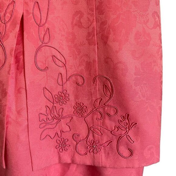 Rare Vintage Karin Stevens Barbie Pink Embroidered Pearl Dress - Picture 5 of 7